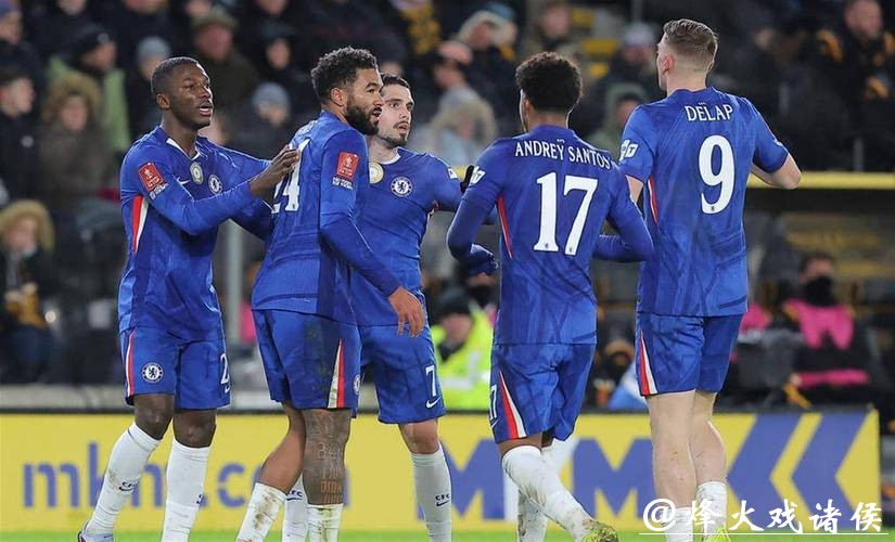 内托帽子戏法 切尔西4-0大胜赫尔城进足总杯16强